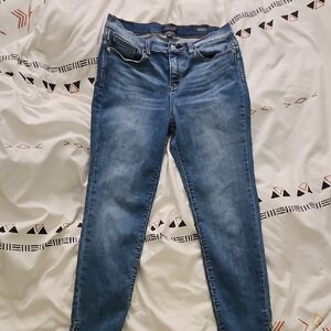 Judy Blue Skinny Jeans Medium Blue Stretch